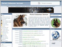 Tablet Screenshot of ciobanescgerman.net